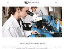 Tablet Screenshot of ee-quipment.com